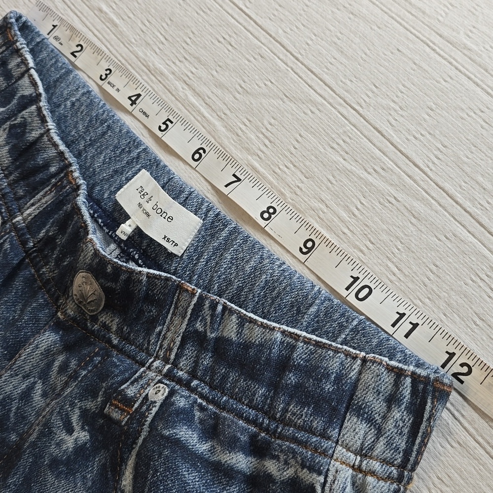 Rag & Bone Miramar Cotton Terry Jogger Sweatpant Jeans Women's XS - Picture 7 of 17